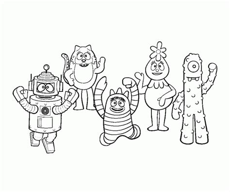 Foofa Coloring Page Coloring Pages