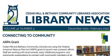 Home Cedar Mill And Bethany Community Libraries