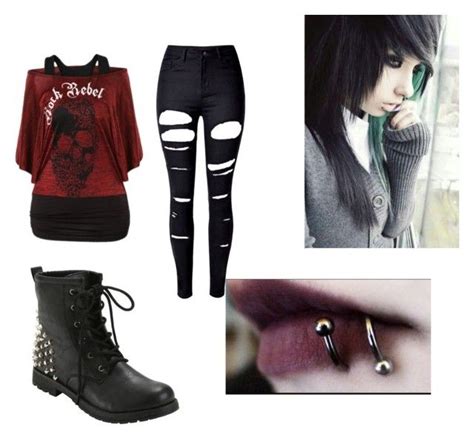 The Scene Girl By Shiaross On Polyvore Featuring Withchic And Hot