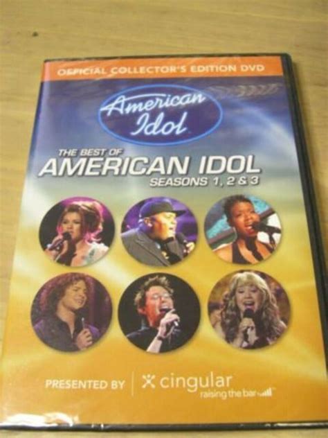 The Best Of American Idol Seasons 1 2 And 3 5183 Dvd Ebay