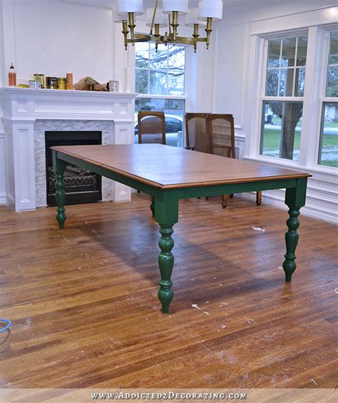My Finished Diy Farmhouse Dining Table