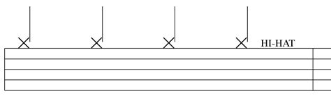 The staff is separated into individual measures (or bars) of music with thin vertical lines called bar lines. How To Read Drum Sheet Music | drumlessonsbeginners.com