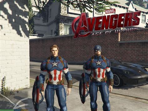 Captain America Age Of Ultron Add On Ped Gta5