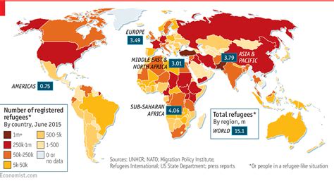 Daily Chart The Worlds Refugee Crisis Past And Present The Economist