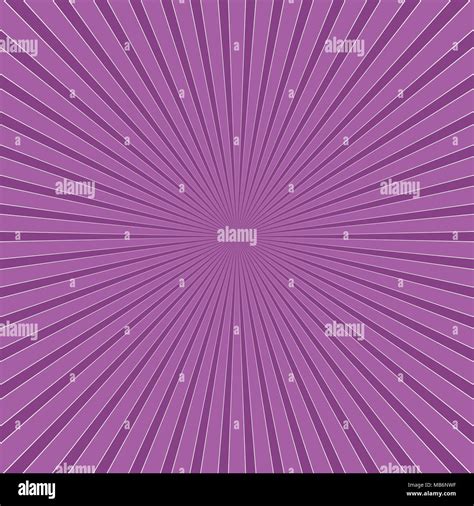 Purple Abstract Ray Burst Background Retro Vector Graphic Design With