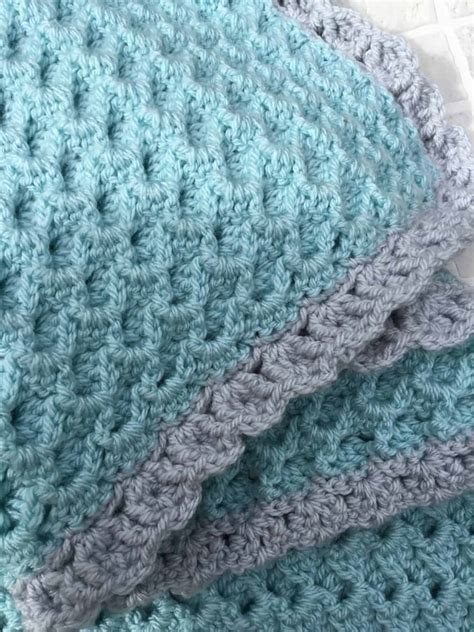 Crochet Soft Baby Blanket Quirky