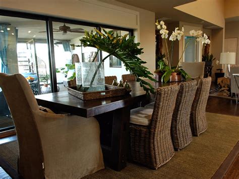 Tropical Dining Room Decorating Ideas 2012 From Hgtv Home Interiors