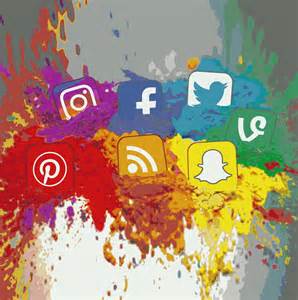 Social Media Icons Color Splash Montage Square All Conte Flickr