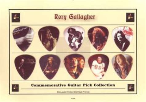 Rory Gallaghercommemorative Guitar Pick Collection