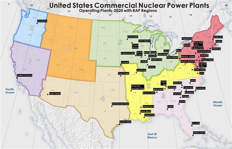 Canadian Nuclear Power Plants Map