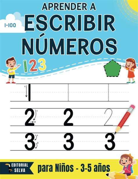 Buy Aprender A Escribir Números Para Niños Números Del 1 Al 100
