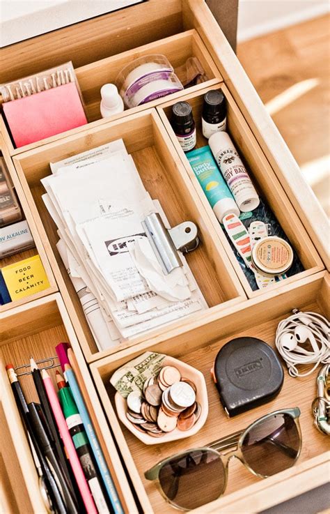 clutter control how to organize your junk drawer once and for all in 5 minutes paper and stitch
