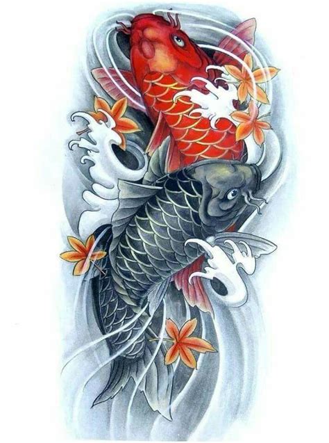 Pin On Koi Fish Tattoo