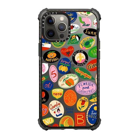 Fruit Stickers By Bodil Jane Casetify Case Iphone Cases Pretty