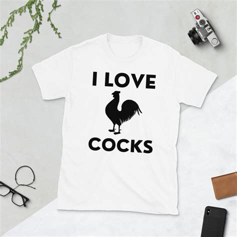 I Love Cocks Cocks Rooster Farm Animals Adult Humor Shirt Chicken Shirt