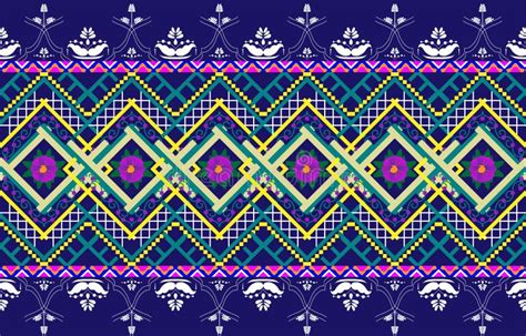 Geometric Ethnic Oriental Ikat Seamless Pattern Traditional Design90