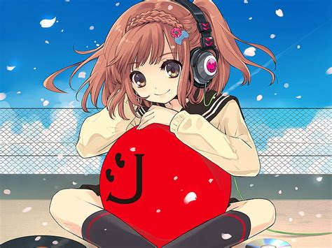 11 Tomboy Anime Wallpaper Girl With Headphones Anime Top Wallpaper
