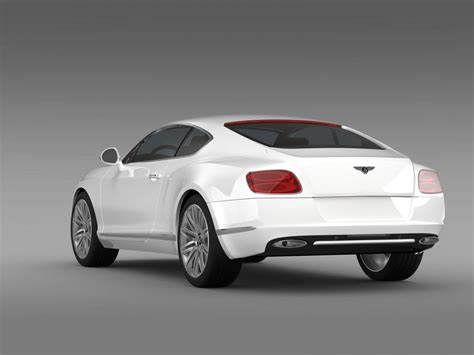Bentley Continental Gt Speed 2012 3d Model In Sport Cars 3dexport
