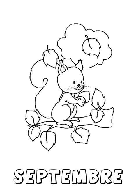 Coloriage D’automne En Maternelle Fantastique Image Coloriage De