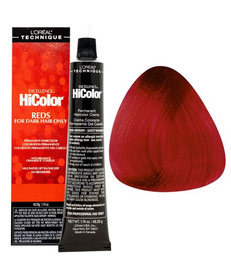 tinte loreal excellence hicolor h9 red hot la española beauty store