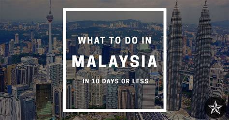 59 of malaysia employment act, 1955. 10 Days in Malaysia: Itinerary, What to Do & Where to Go ...