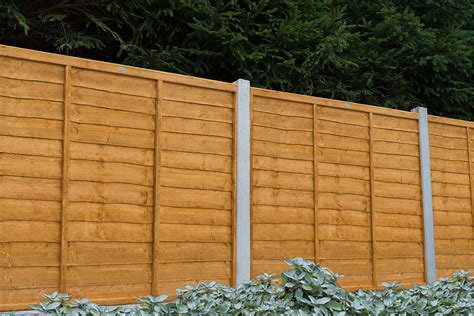 6ft X 6ft 183m X 183m Trade Lap Fence Panel Forest Garden