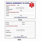 Free Medical Alert Forms Pictures