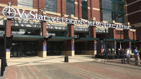 City Vystar Credit Union Unveil New Signage At Downtown Arena