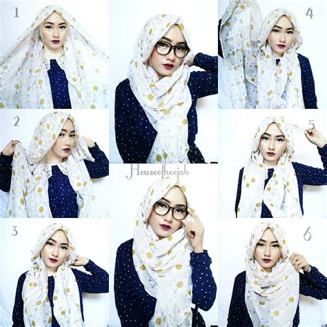 Tutorial Hijab Menggunakan Kacamata Ragam Muslim