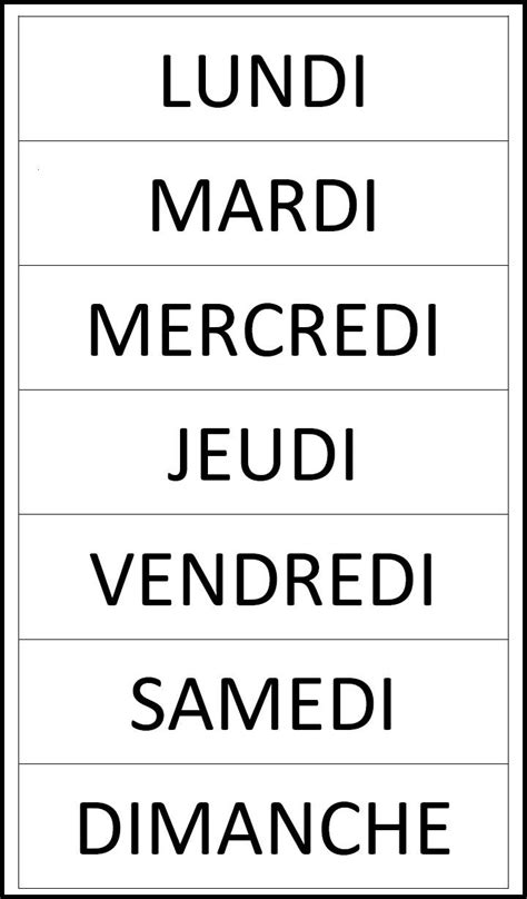 Affichages Pour La Classe MimiClass Basic French Words Teaching