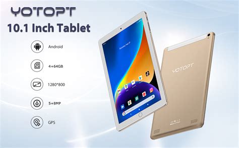 Yotopt Tablet 10 Inch 4g Lte Android 110 Tablet Pc Octa Core 4gb Ram