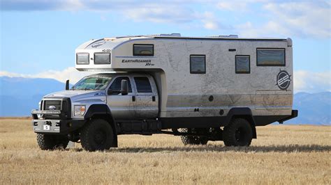 This 17 Million Off Road Camper Van Built On A Ford F 750 Can Sleep 6