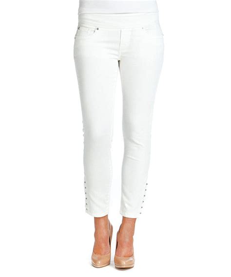Another Great Find On Zulily Bluberry Denim White Ankle Jeans Women