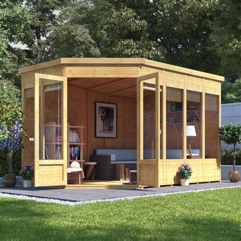 Buy A Billyoh Renna Tongue And Groove Corner Summerhouse From Garden