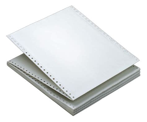 Tops Continuous Computer Paper 2 Part Carbonless Removable 05 Inch