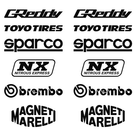 Racing Brands Logos
