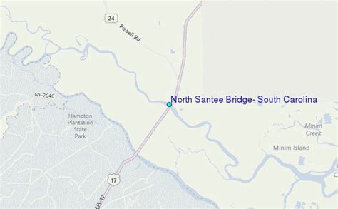 North Santee Bridge South Carolina Tide Station Location Guide