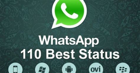 Good whatsapp status provides you a large collection of motivational status videos. 110 Best WhatsApp Status