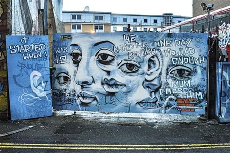 In Pictures Graffiti Artists Tell Stories Of Young Homeless People In