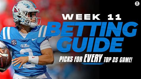 College Football Week 11 Betting Guide Free Picks For Every Ranked Game Cbs Sports Hq Win
