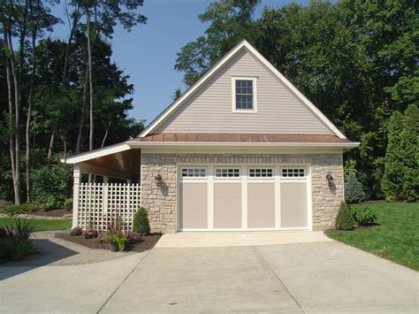 Another Version Of A Detached Garage With Porch To The Side Garages