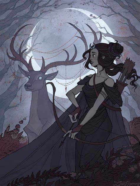 Artemis By Irenhorrors On Deviantart Greek Mythology Art Goddess Art