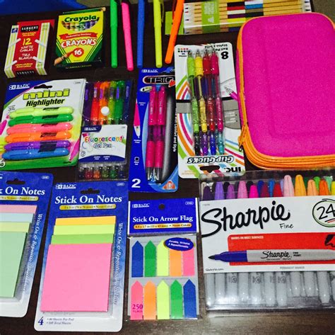 🌼some Of My Stationary Items Yanibelieveinhope🦋 Cool School Supplies