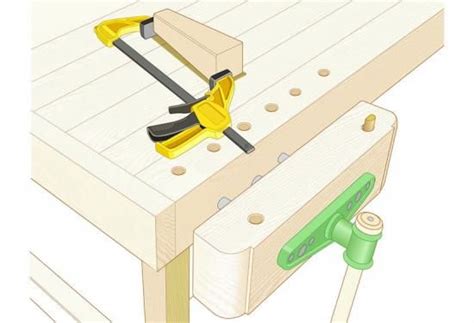 To hold many workpieces, such as these double-tapered legs, when