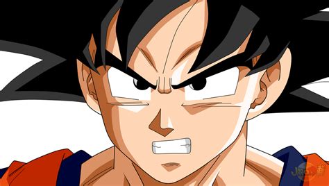 He becomes goku's martial arts student after fighting him in the 28th world martial arts tournament. Goku face by jaredsongohan on DeviantArt