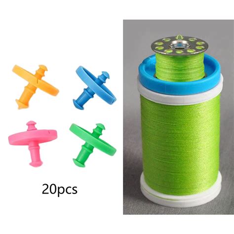 20 Pieces Bobbin Clip Mixed Color Sewing Machine Accessories Thread
