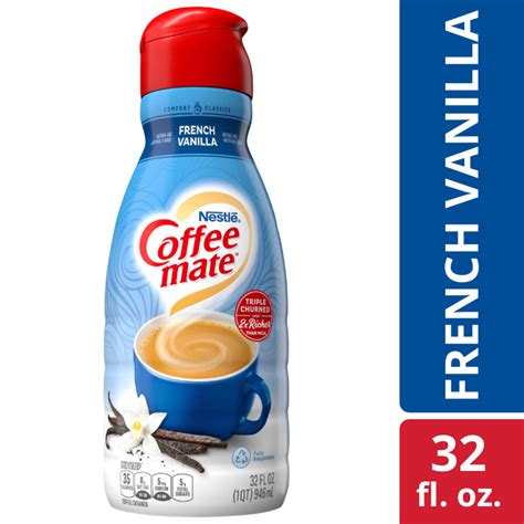 Nestle Coffee Mate French Vanilla Liquid Coffee Creamer 32 Fl Oz