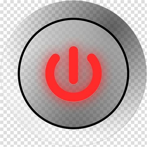Push Button Computer Icons Symbol Icon Turn Off Transparent