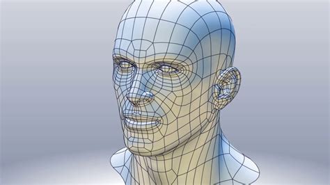 Cad Model Of Human Head M1p1d0v1head Youtube