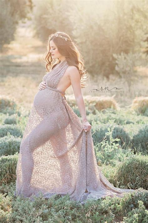 Maternity Dressgown For Photoshoot Sheer Tulle Boho Plus Etsy Maternity Dresses Floral